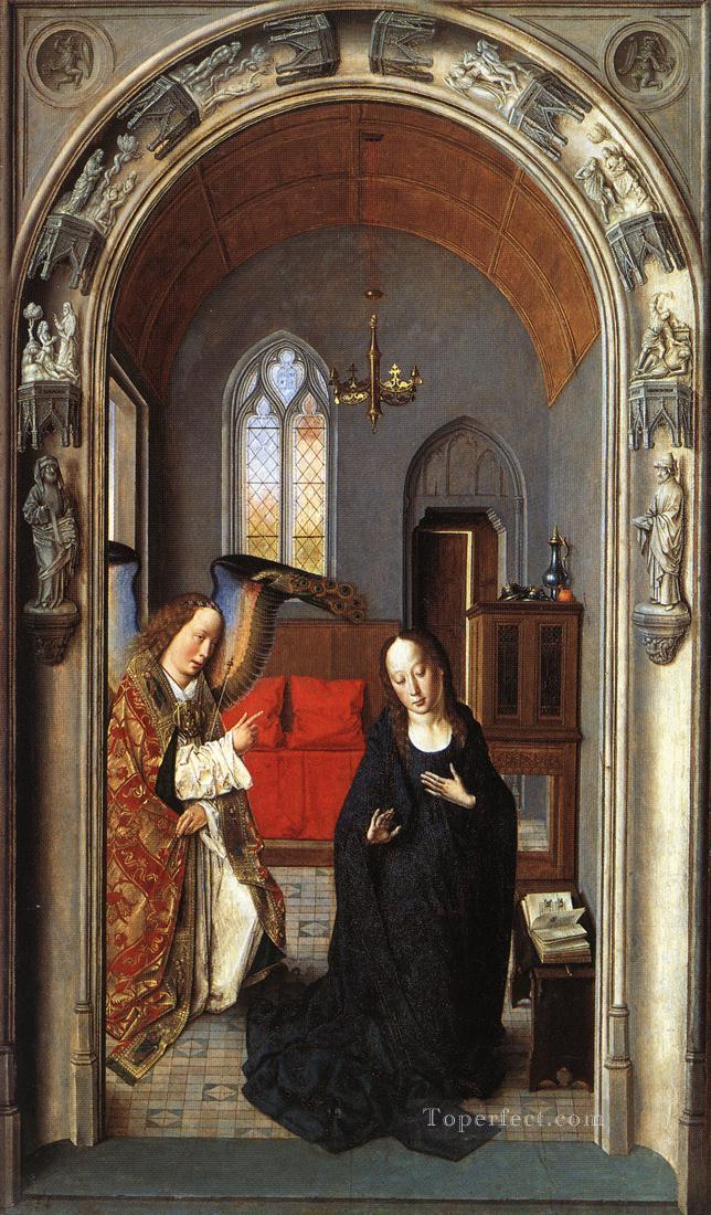 The Annunciation Netherlandish Dirk Bouts Oil Paintings